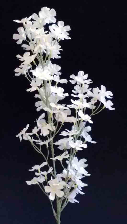 F28 - 28" White Forget-Me-Not Spray - 5.25 ea, 4.85/12
