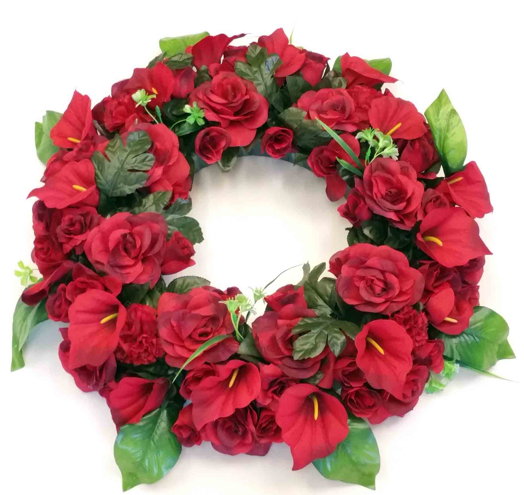 1930 - 24" Red Wreath - 49.95 ea