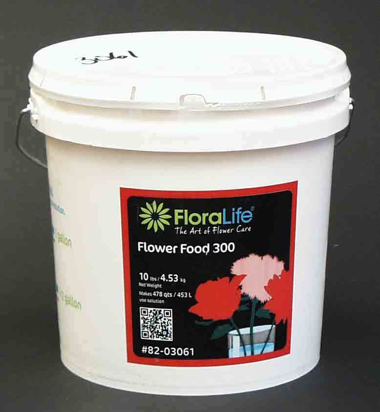 Floralife CRYSTAL CLEAR Flower Food 300 Powder, 10 Oz 