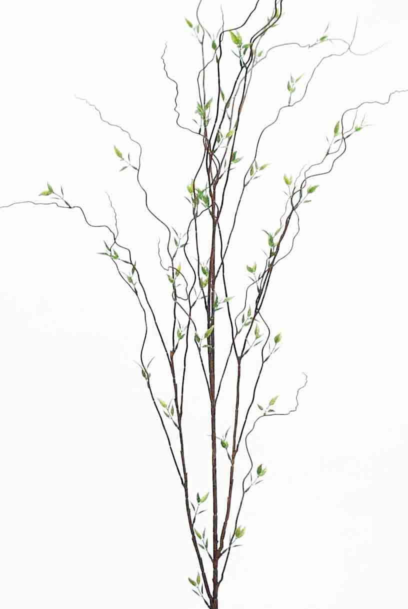 3075 - 50" Bean Leaf Branch - 6.95 ea, 6.55/24