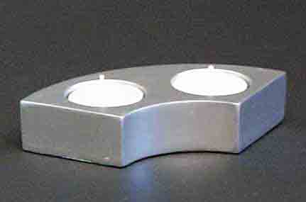 3853 - 6" x 1.25" Tealight Holder - 3.50 ea, 3.15/12