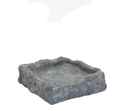 3867 - 5" Stone Look Candle Holder - 1.95 ea