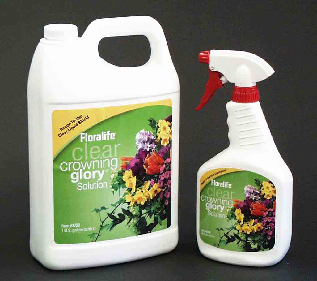 Crowning Glory Flower Spray 32 Fl. Oz  Flower spray, Spray bottle, Floral  supplies