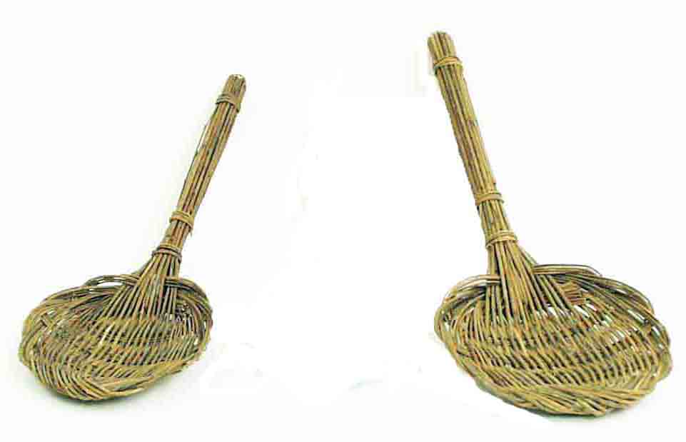 4405 - 5 x 14" Wicker Ladles - 1.45 ea , 1.25/12, .95/48