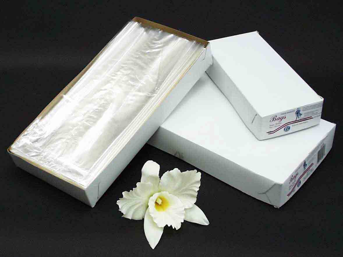 604 - 4 x 2.75 x 7" Cello Corsage Bag - 8.95 box