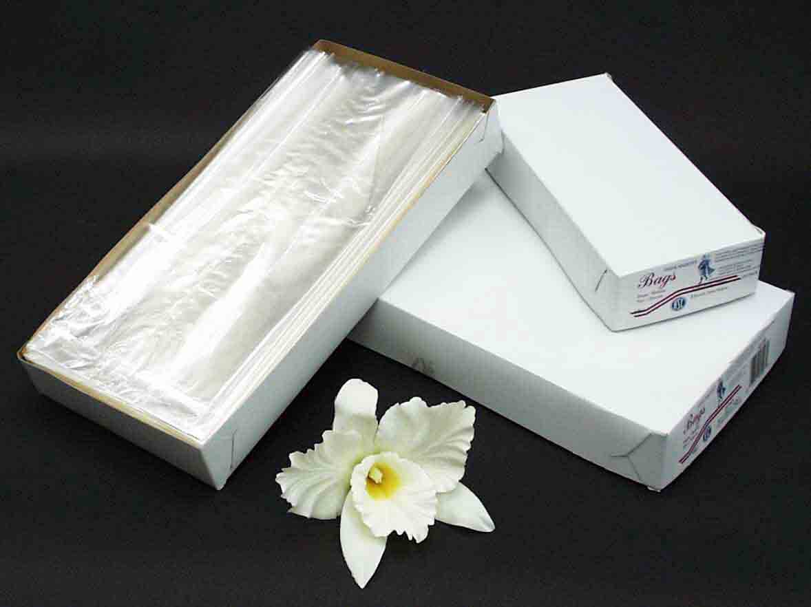 604 - 4 x 2.75 x 7" Cello Corsage Bag - 8.85 box