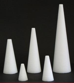 653 - 6" XPS FOM Cones - 1.80 ea, 1.55/12