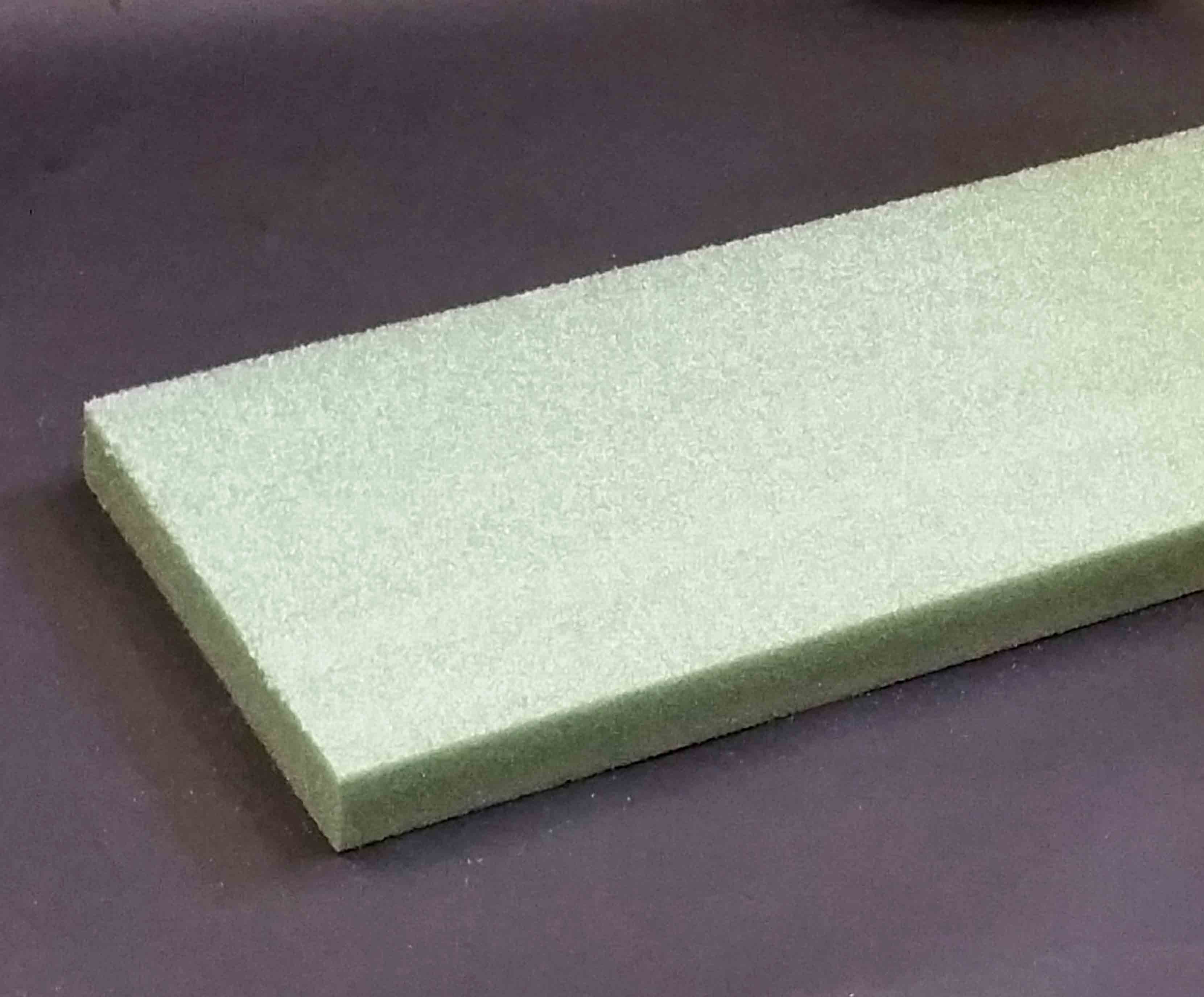 657 - 2" Green  Styrofoam Boards - 13.15 ea, 12.85/20