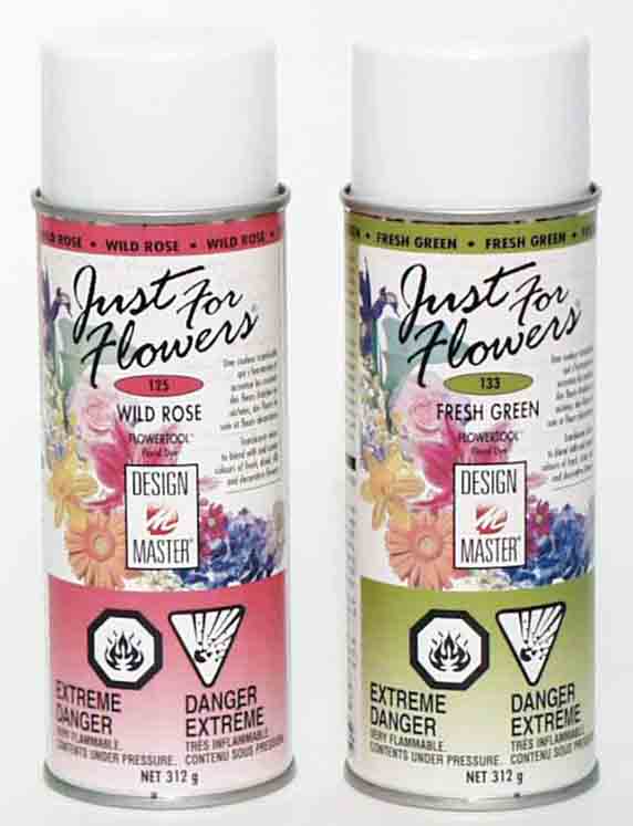 713 -Just For Flowers Spray Dye - 9.50 ea, 9.30/4