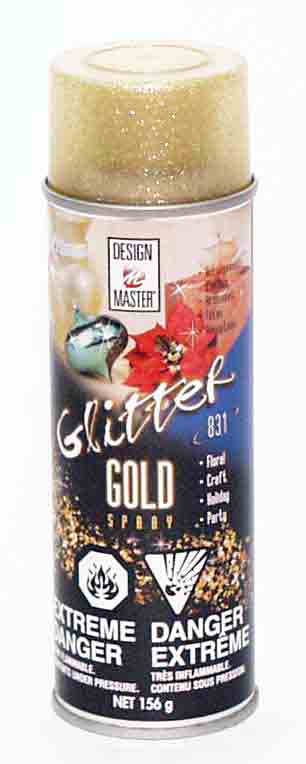 830 - 6 oz Glitter Spray - 7.55 ea, 7.25/6