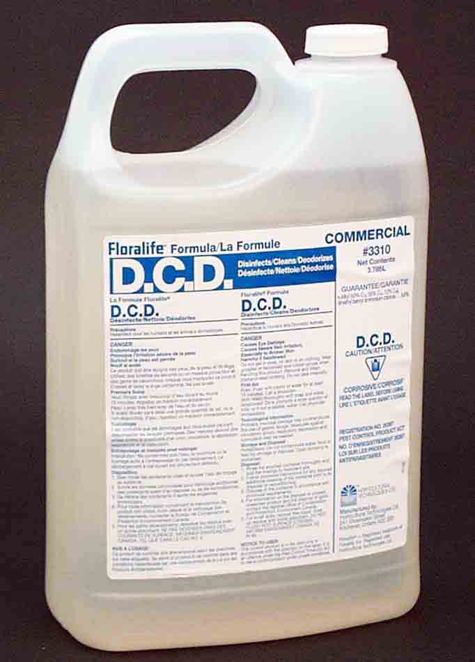 8310 - Floralife D.C.D. Cleaner - 28.75 gallon