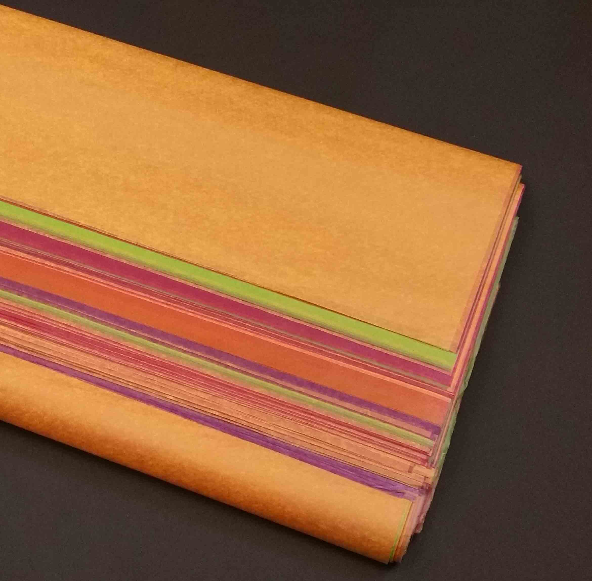 835 - 24 x 36" Tropical Waxed Tissue - 83.50 Ream, 80.95/5