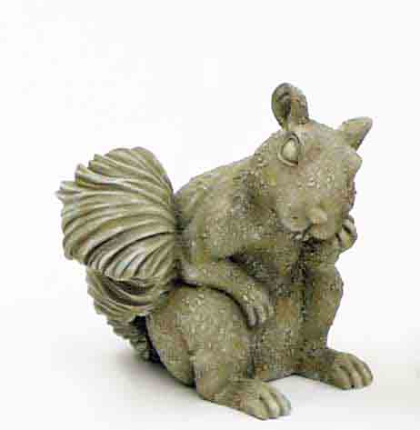 8637 - 4.5" Polyresin Sleeping Squirrel - 8.95 ea