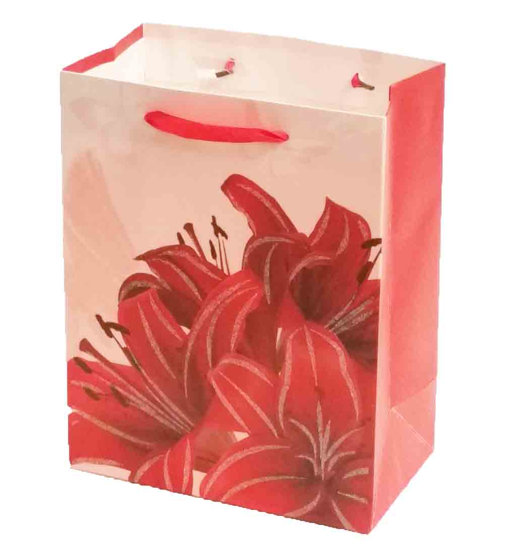 151 - 4.25 x 10.5 x 12.5" Glitter Gift Bag - 1.85 ea, 1.60/12