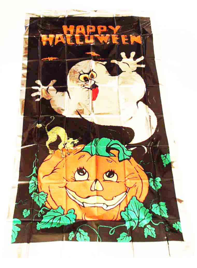H15 - 30 x 60" Halloween Door Cover - 1.20 ea, .95/12