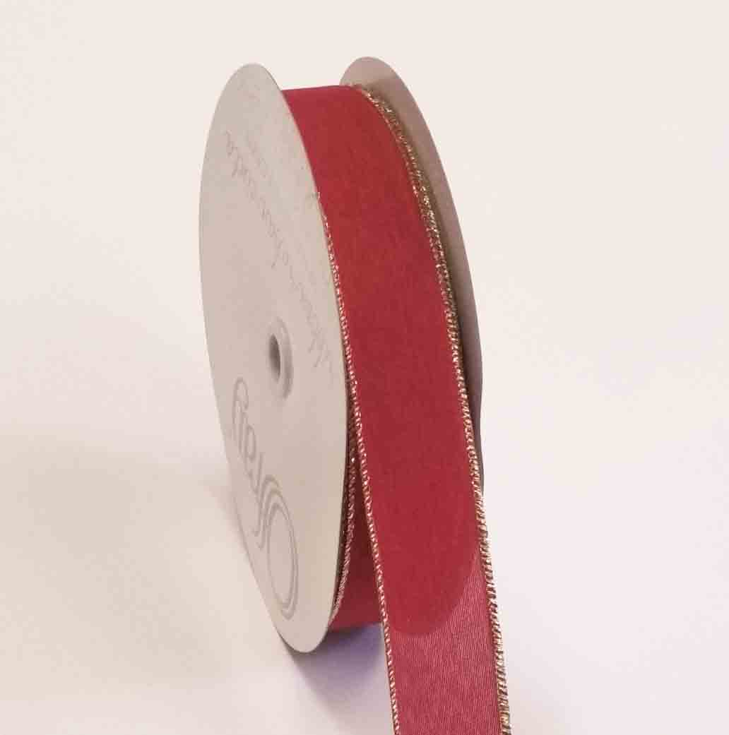 2597 - 1.5" Wired Braeden Ribbon - 11.75 ea