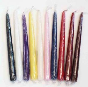 TC10 - 10" Tapered Candles - 1.55 ea, 1.35/12