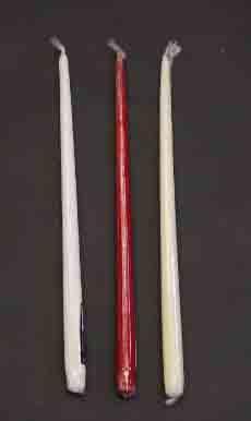 TC18 - 18" Tapered Candles - 2.35 ea, 2.05/12
