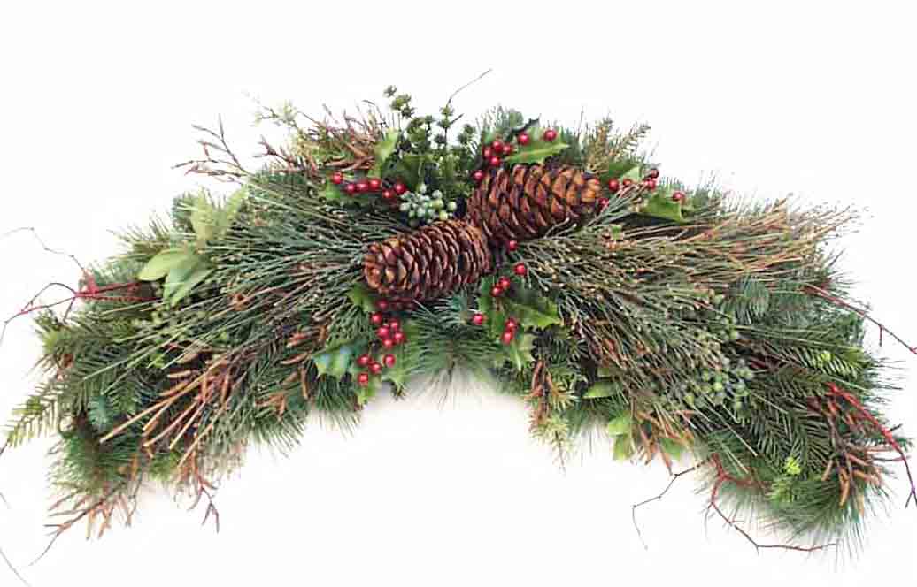 X1436 - 36" Mixed Pine Swag - 43.95 ea