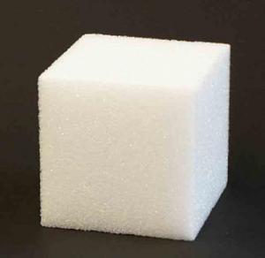 555 - 5" Styrofoam Cube - 3.50 ea, 3.25/12