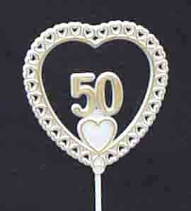 2186 - 3" 50th Anniversary Pick - .65 ea, .55/24