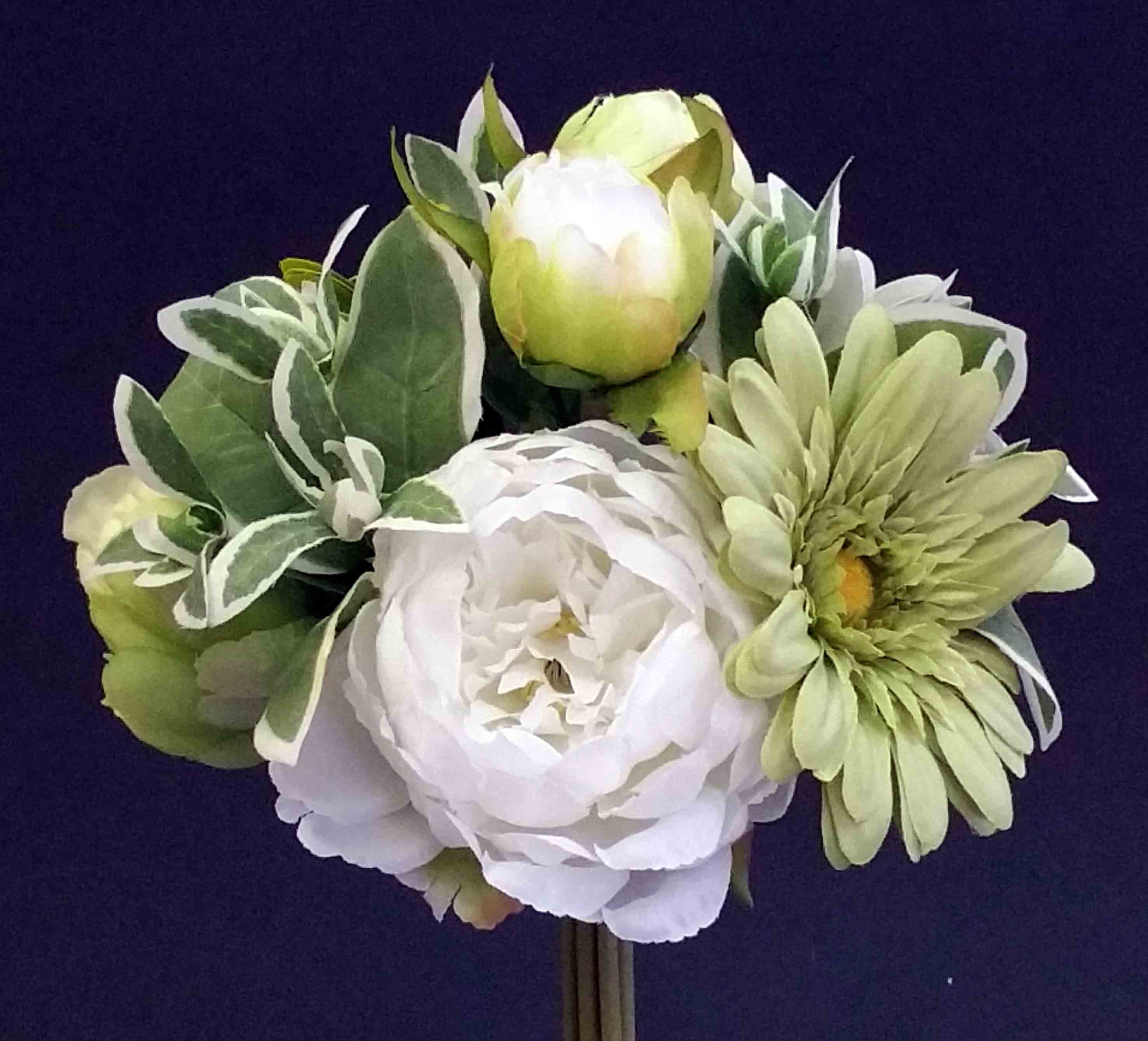 PGM3 - 12" Peony/Gerbera Bouquet - 6.95 ea