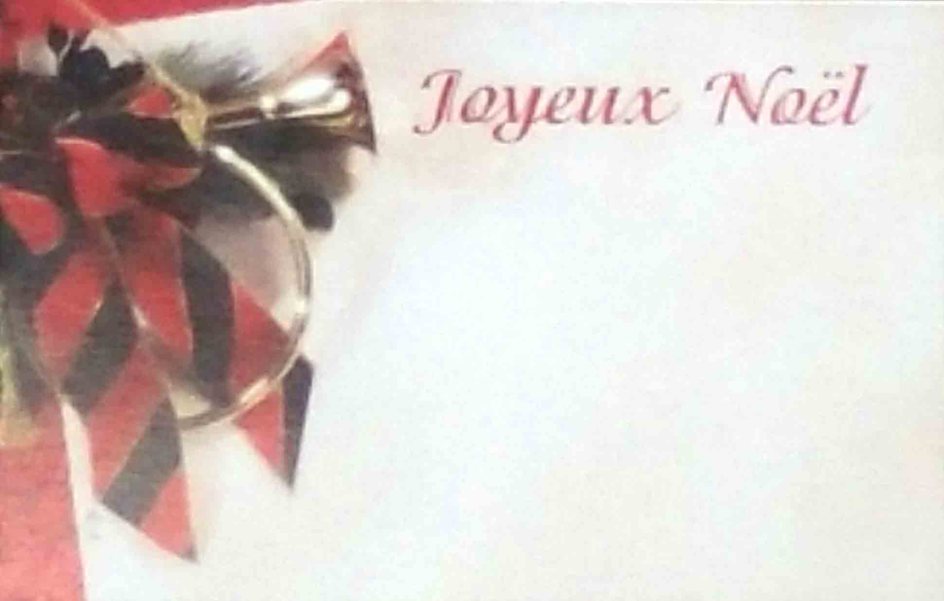 AZ5813 - Joyeux Noel - 2.35 pkg, 2.15/10