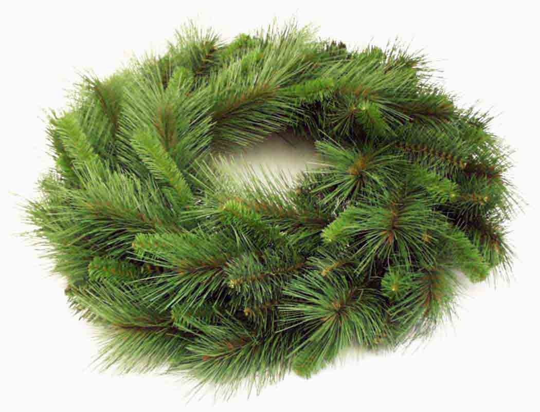 XW924 - 24" Mixed Pine Wreath - 18.95 ea