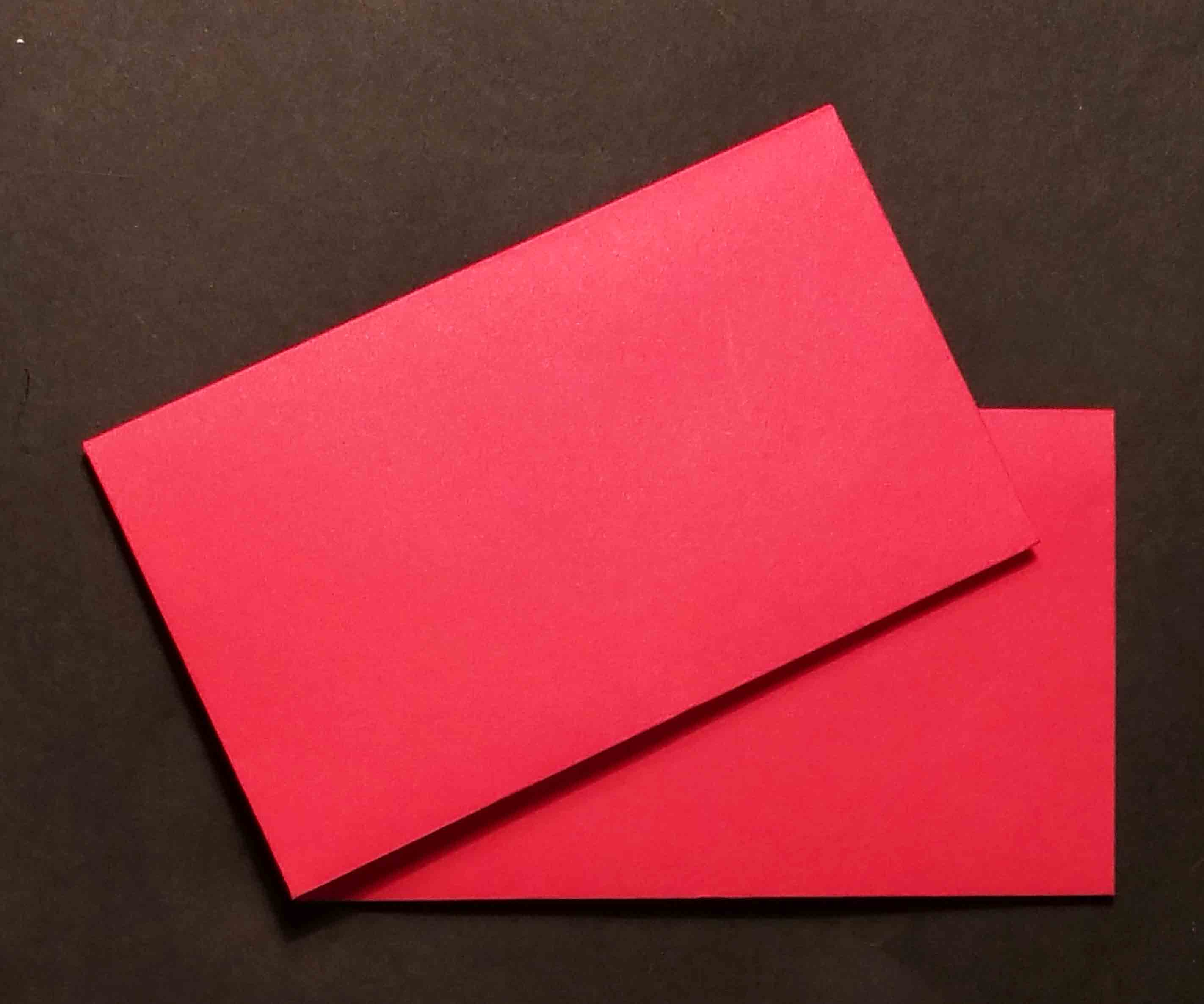 ECE2-Red - 4.5 x 2.5" Envelopes - 26.00/500