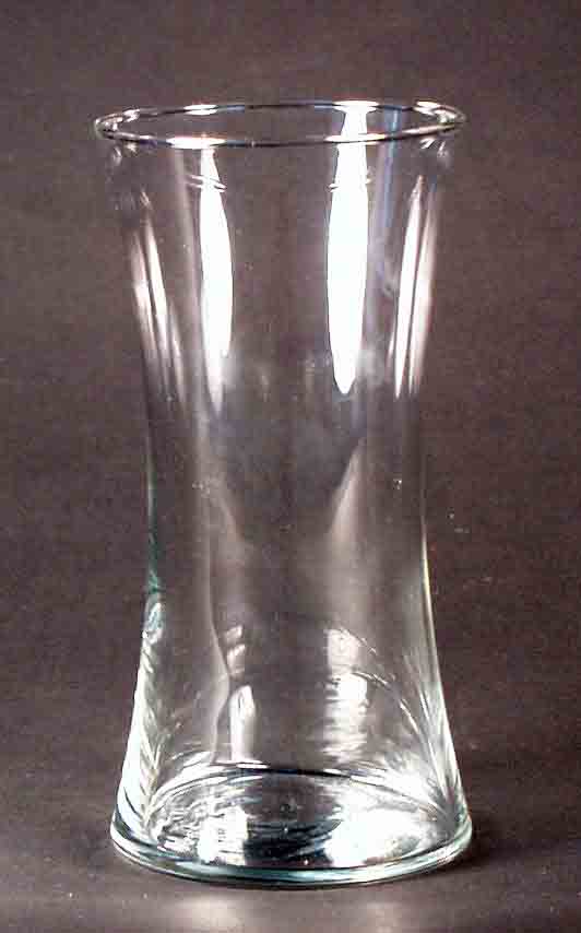 GL3104 - 8" Green Tinted Vase - 8.75 ea, 8.25/12