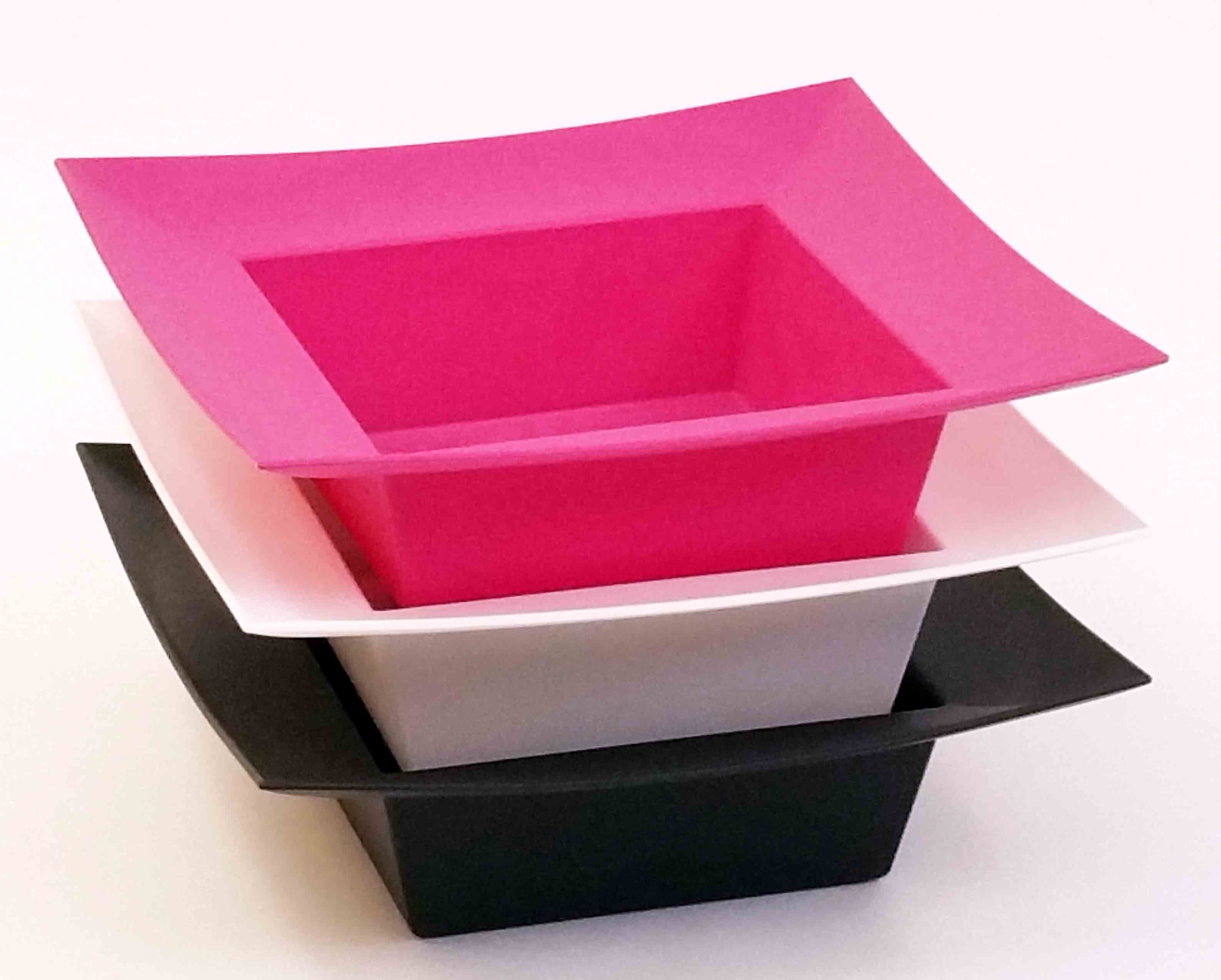 1055 - 5 x 5 x 2"  Flare Tray - 2.50 ea, 1.95/24
