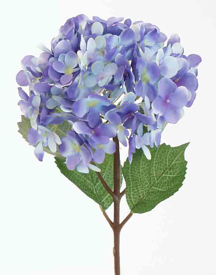 H63 - 17" Hydrangea Stem - 4.80 ea, 4.40/12