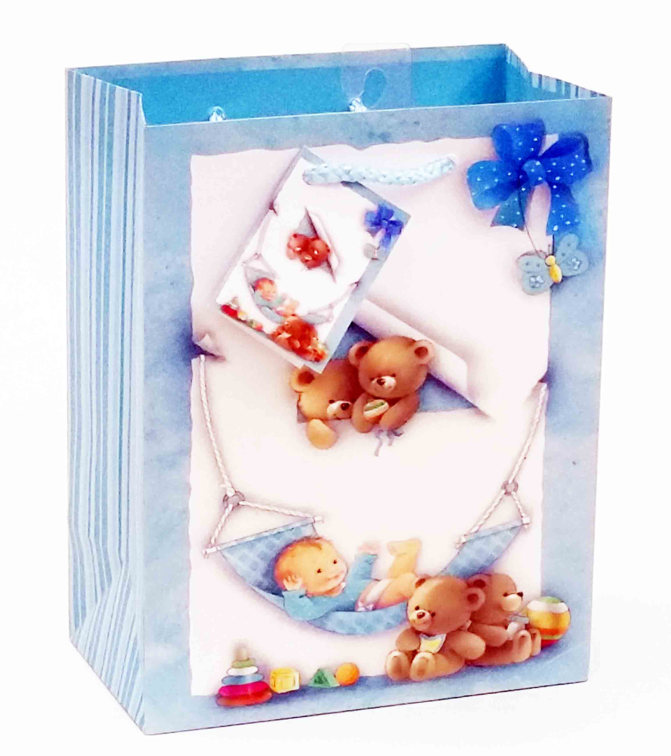 1061 - 4 x 7 x 9" Baby Gift Bag - .95 ea, .75/12