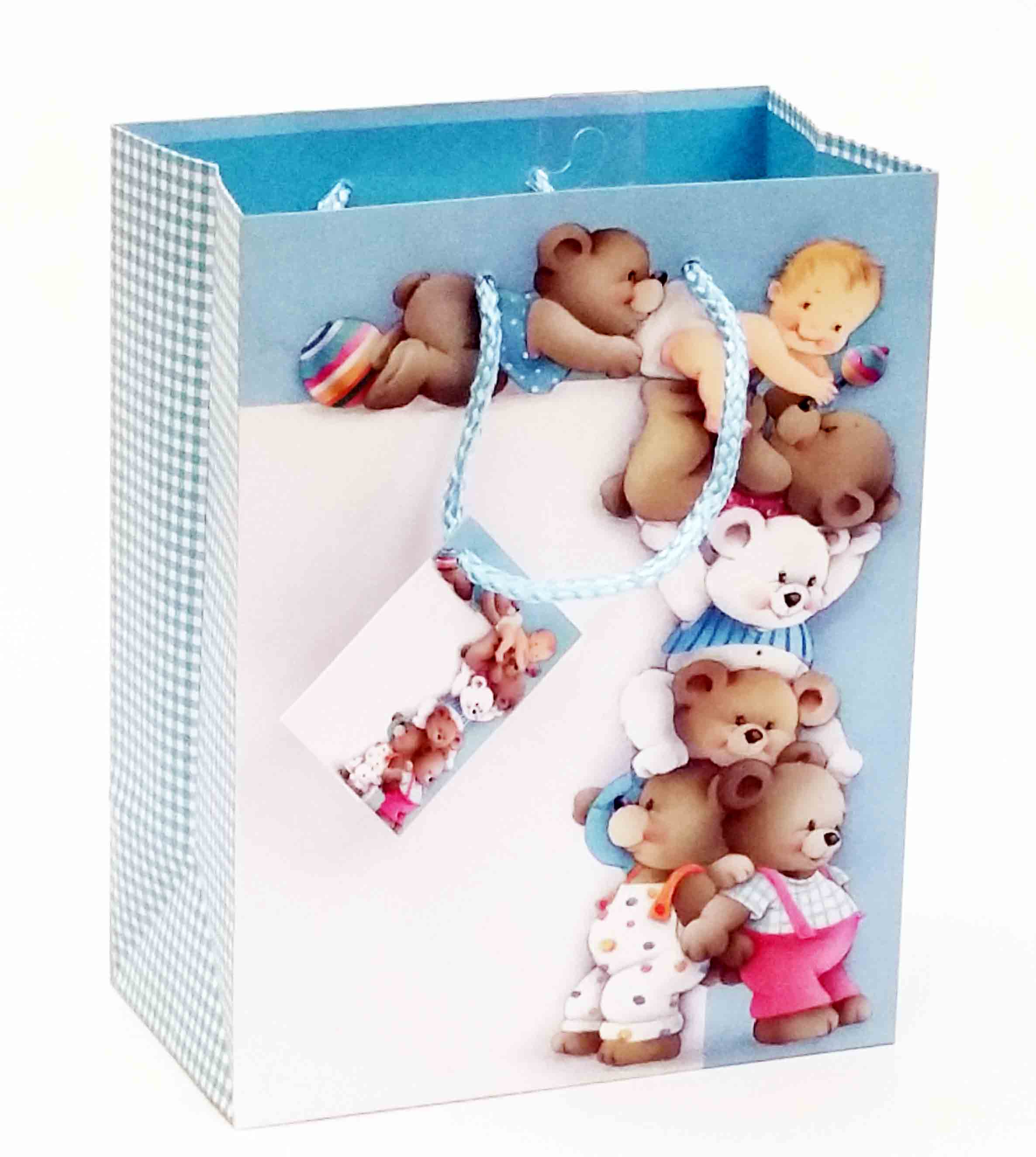 1061 - 4 x 7 x 9" Baby Gift Bag - .95 ea, .75/12