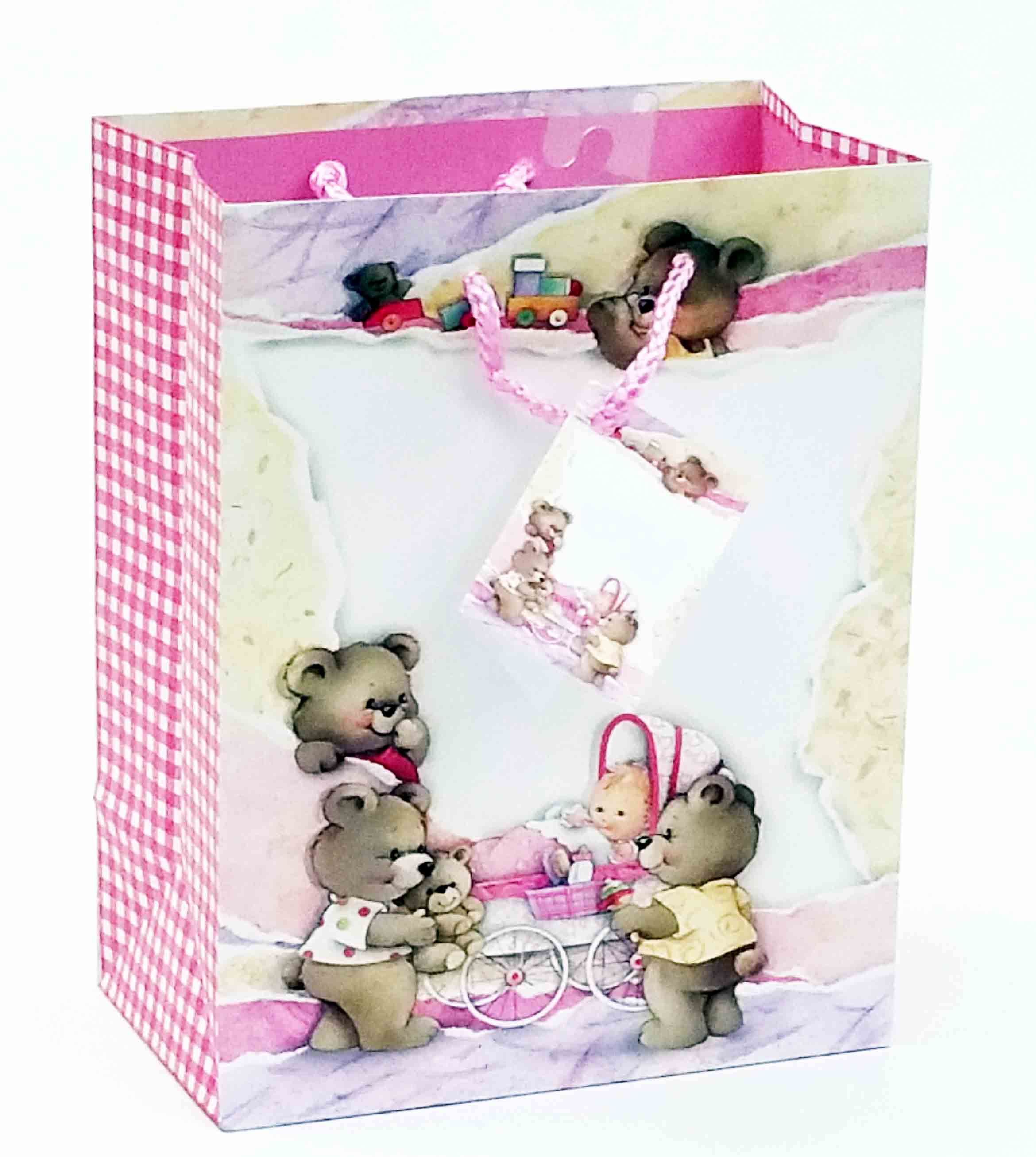 1061 - 4 x 7 x 9" Baby Gift Bag - .95 ea, .75/12