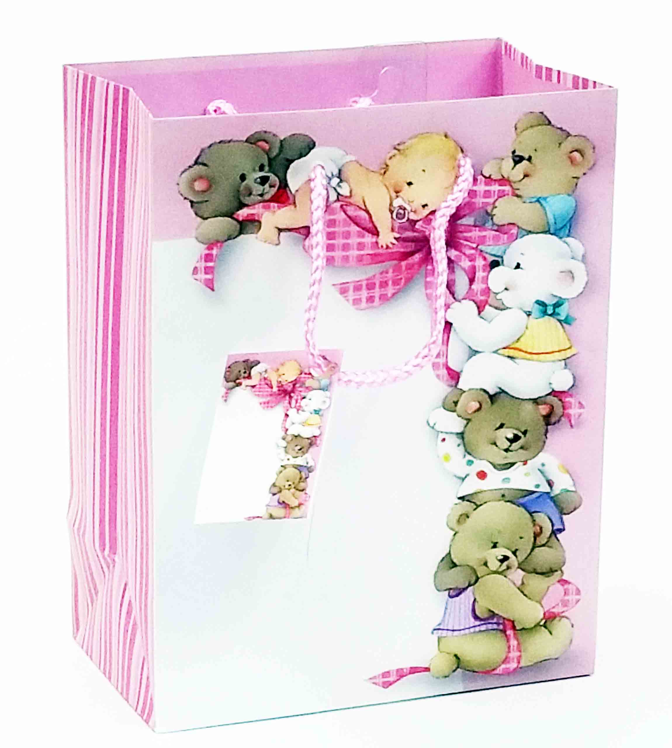 1061 - 4 x 7 x 9" Baby Gift Bag - .95 ea, .75/12