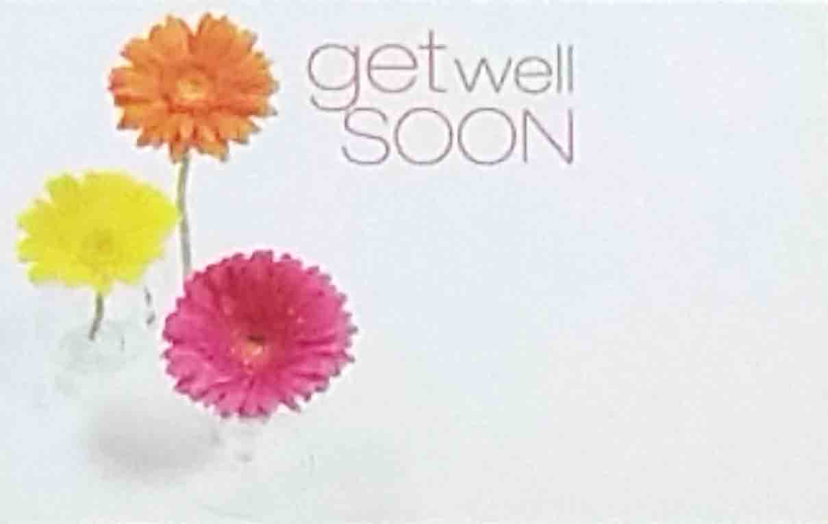 AC3125 - Get Well Soon - 2.45 pkg, 2.25/10