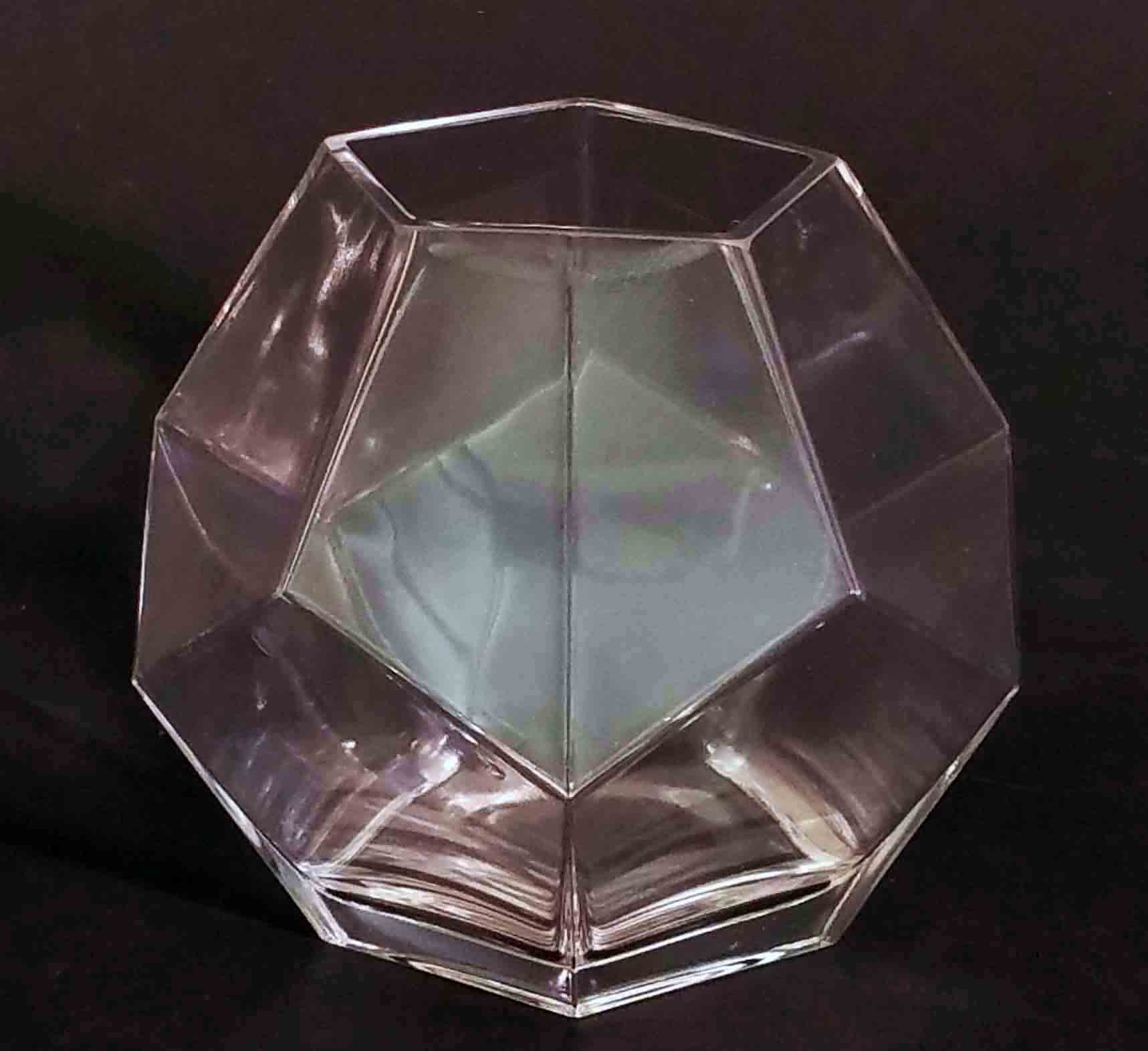 GL917 - 6.5" Pentagonal Bowl - 7.80 ea, 7.55/8