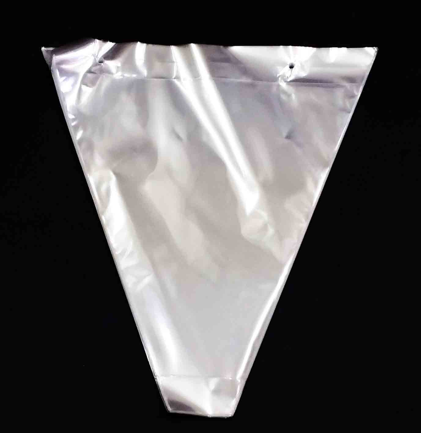 2057 - 18 x 16 x 5" Clear Bouquet Sleeves - 5.95 bdle, 5.55/30