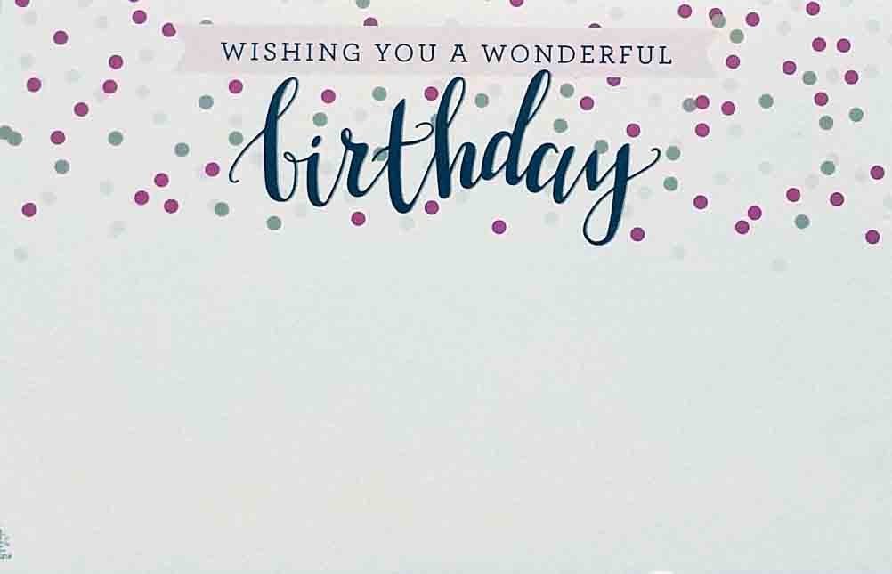 AC4862 - Birthday Wishes - 2.45 pkg, 2.25/10