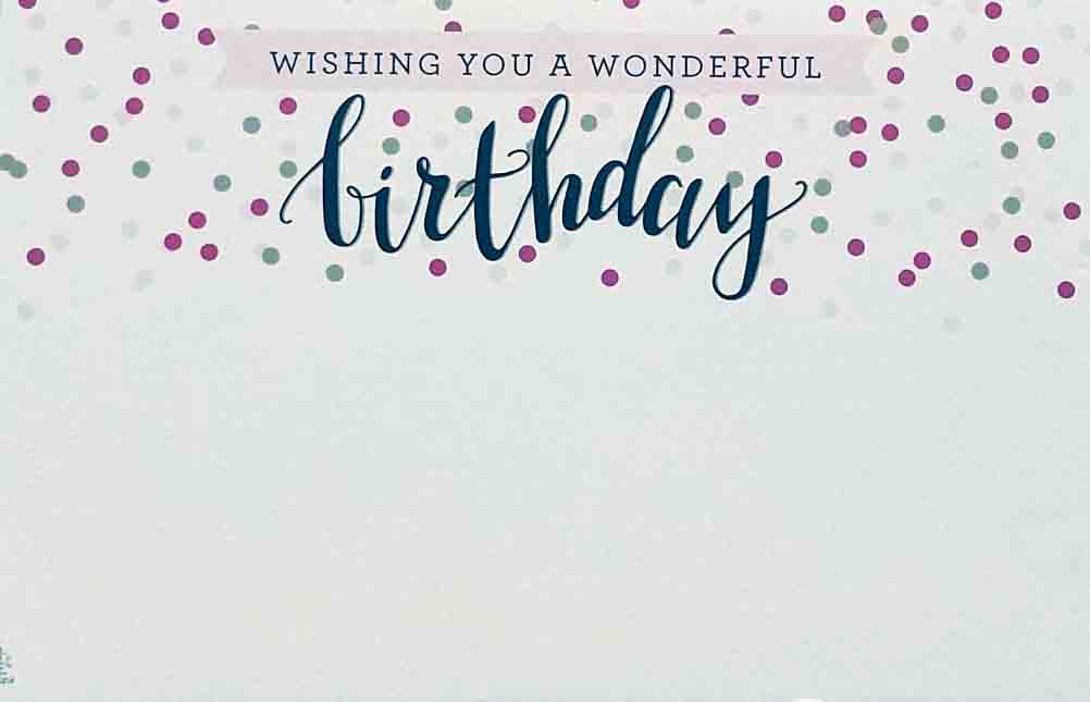 AC4862 - Birthday Wishes - 2.35 pkg, 2.15/10