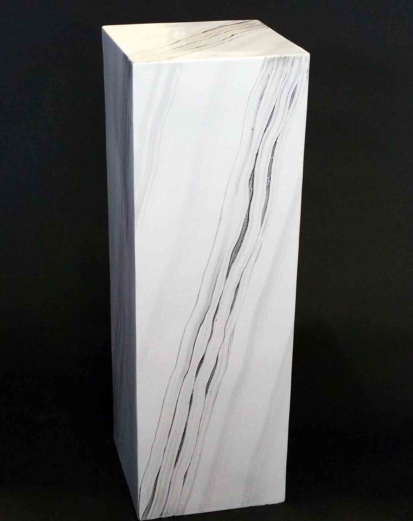 9735 - 36" Marble Look Pedestal - 169.50 ea