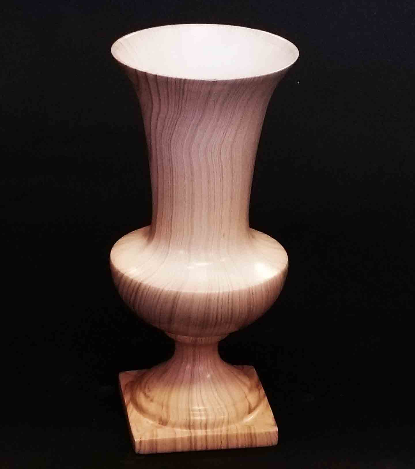 9917 - 17" Ceramic Pedestal Vase - 36.85 ea