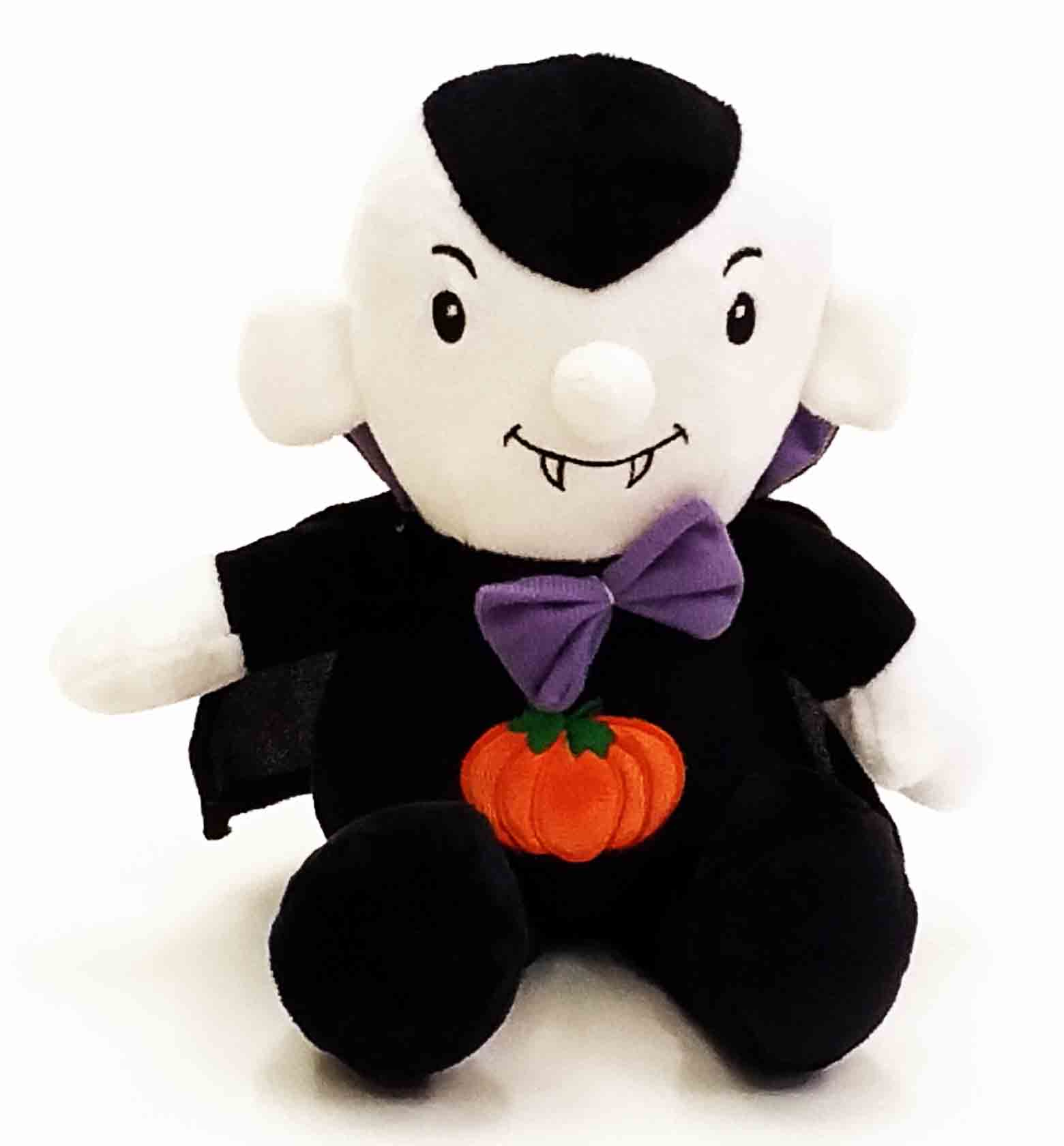 P717 - 8" Plush Sitting Dracula - 6.65 ea, 6.40/12