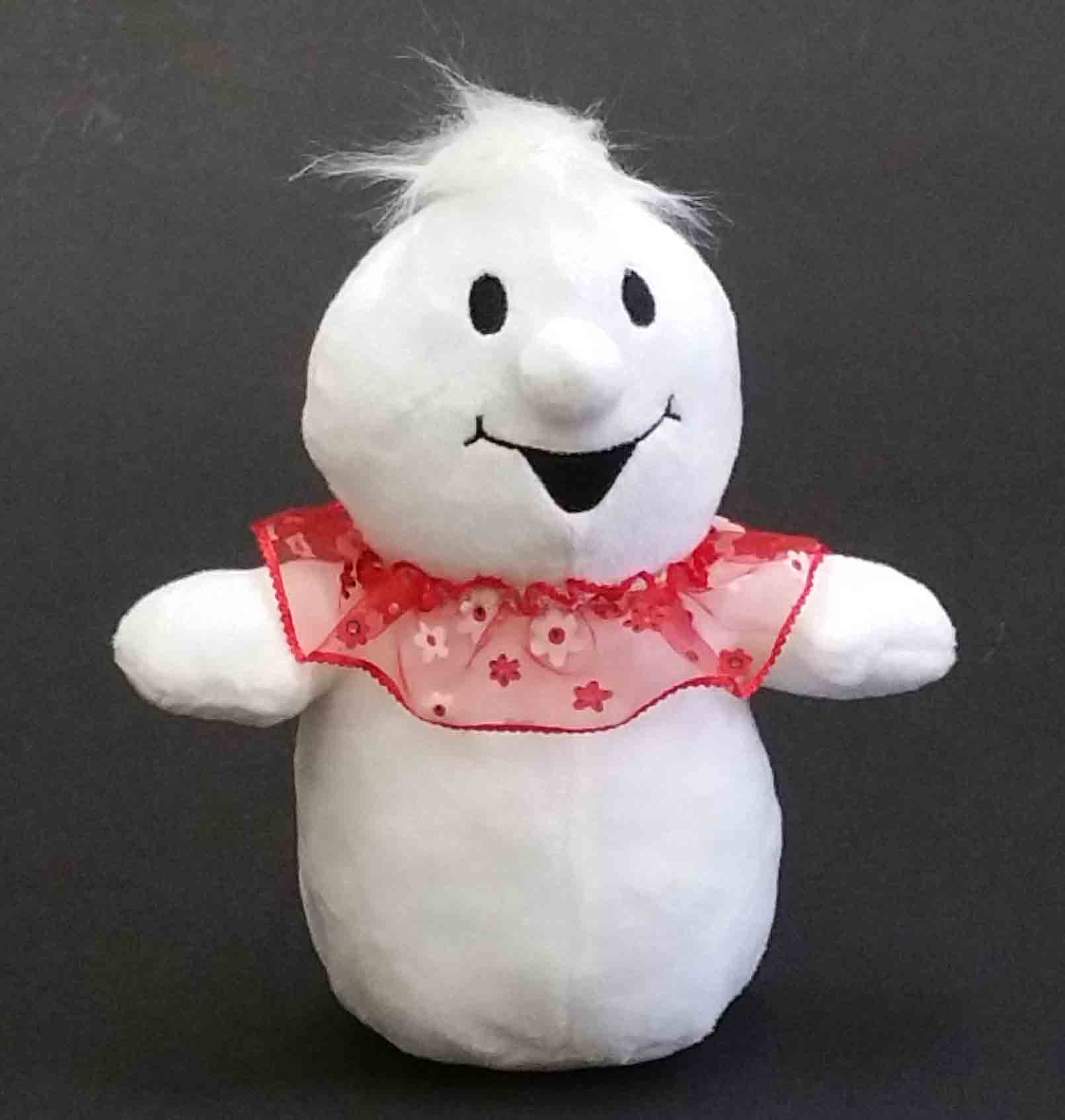 P717 - 7.5" Plush Ghost - 6.65 ea, 6.40/12