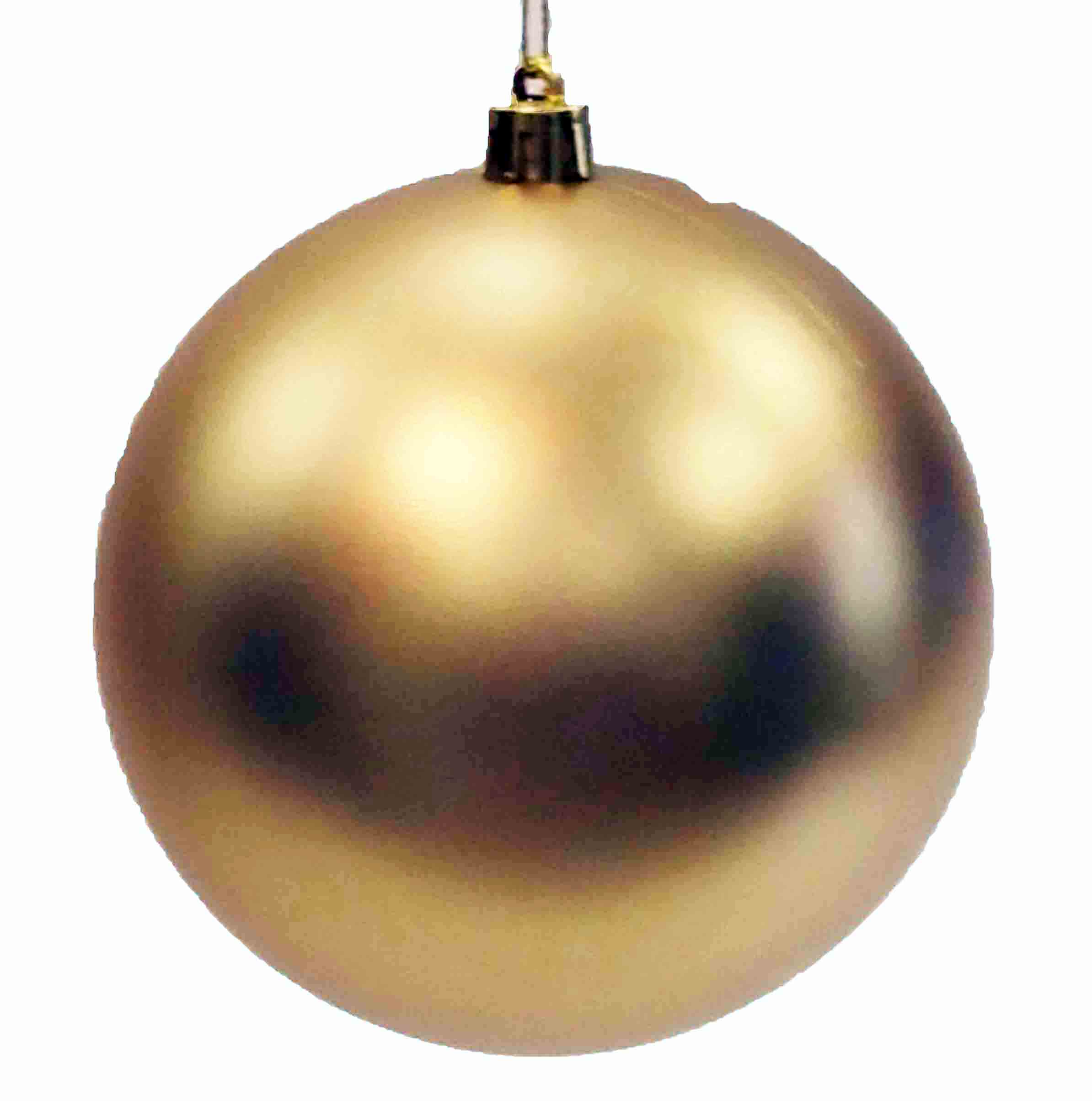 X9200 - 8" Shiny Gold Hanging Ball - 7.95 ea, 7.15/6