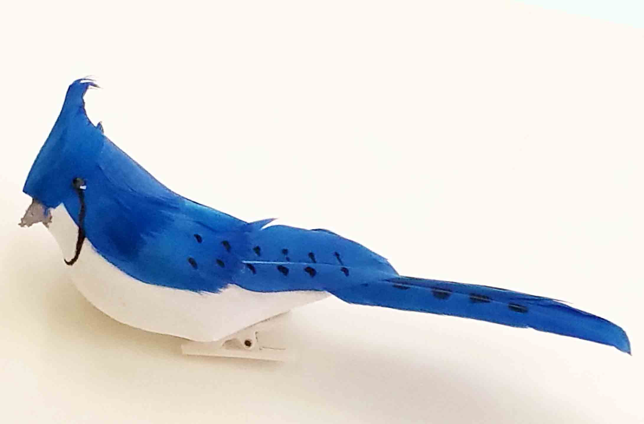 7431 - 6" Feather/Flocked Blue Jay - 2.20 ea, 1.95/12