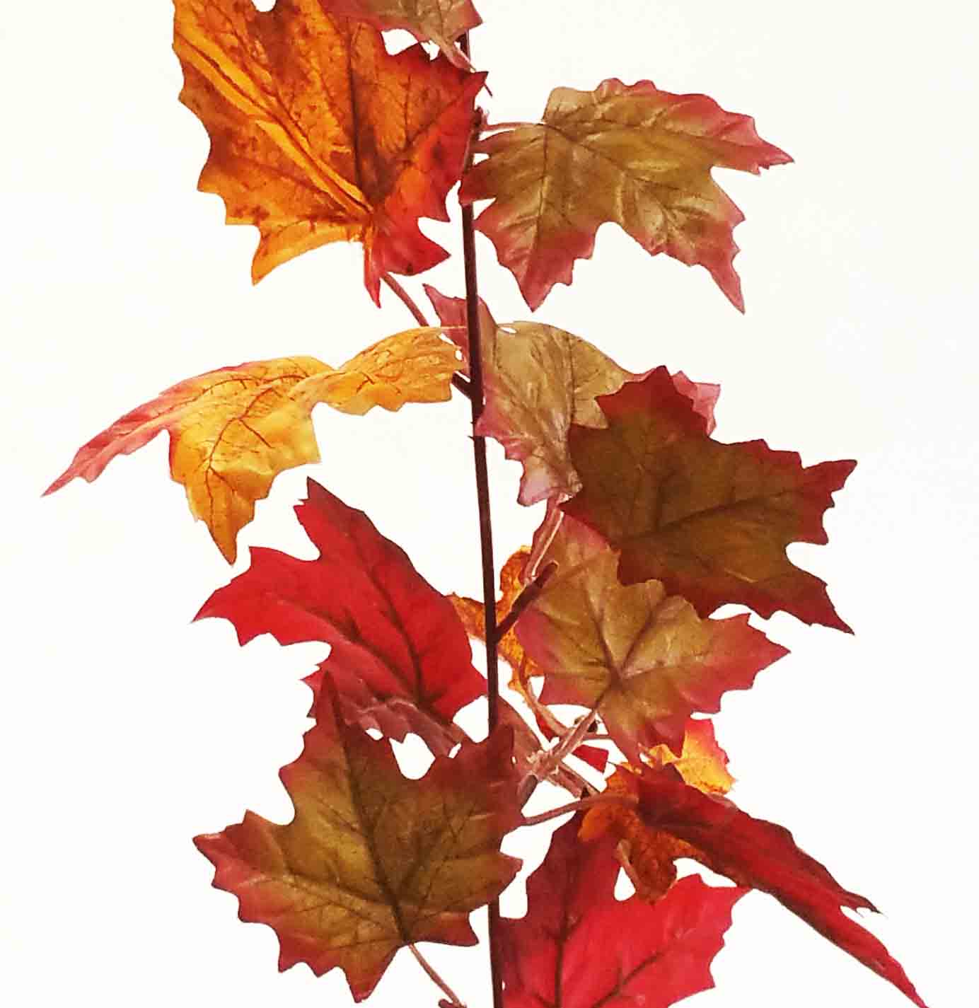 MG72 - 6' Maple Leaf Garland - 10.50 ea, 9.95/6