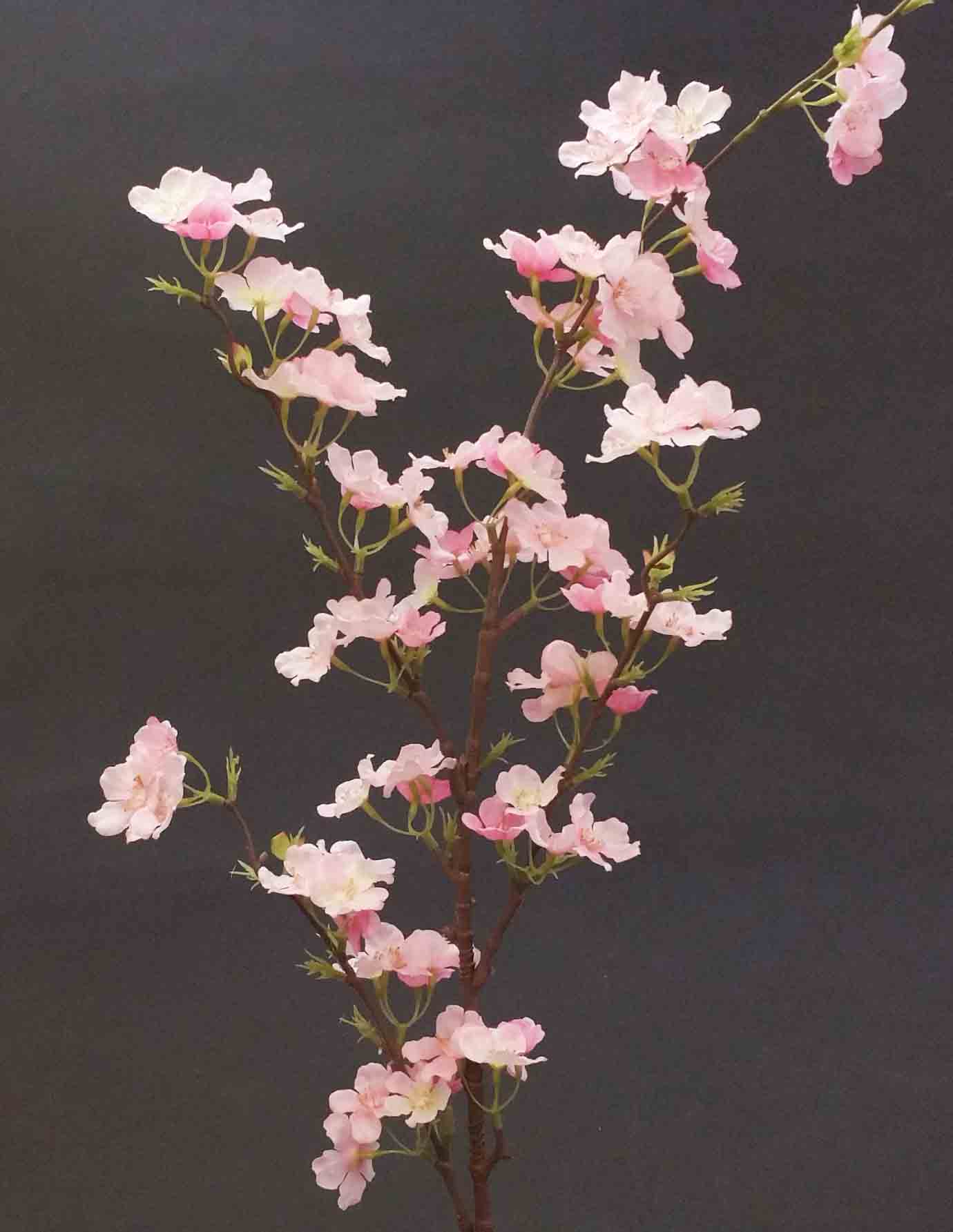 B40 - 40" Cherry Blossom Spray - 6.75 ea, 6.50/24