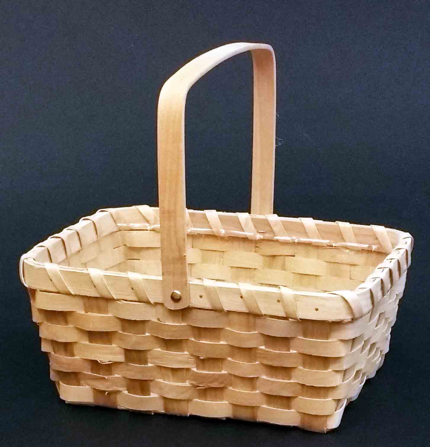 9074 - 12" Rect Basket with Liner - 12.75 ea, 12.50/12 